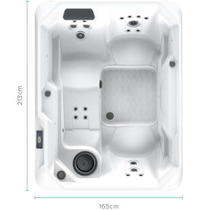 The Stride™ 3 Person Spa Pool | HotSpring Spas