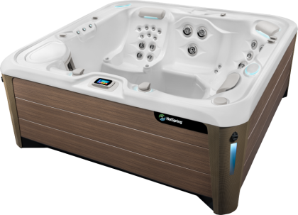 HotSpring Highlife 2019 Envoy Alpine White Walnut High Angle
