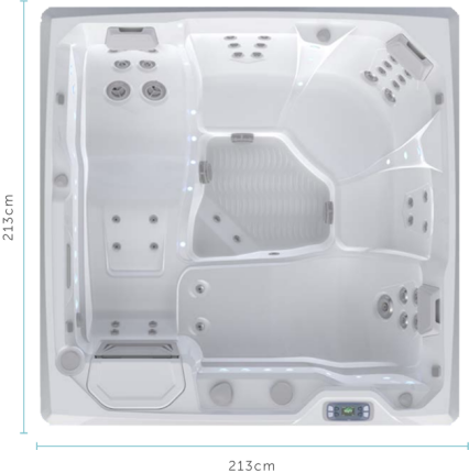 The Flair™ DL 5 Person Spa Pool | HotSpring Spas
