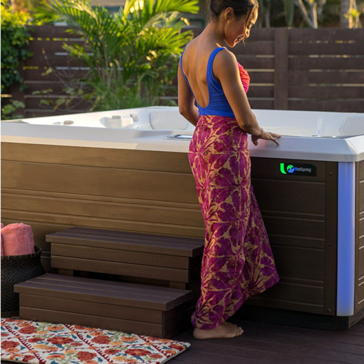 Best spa pool placement